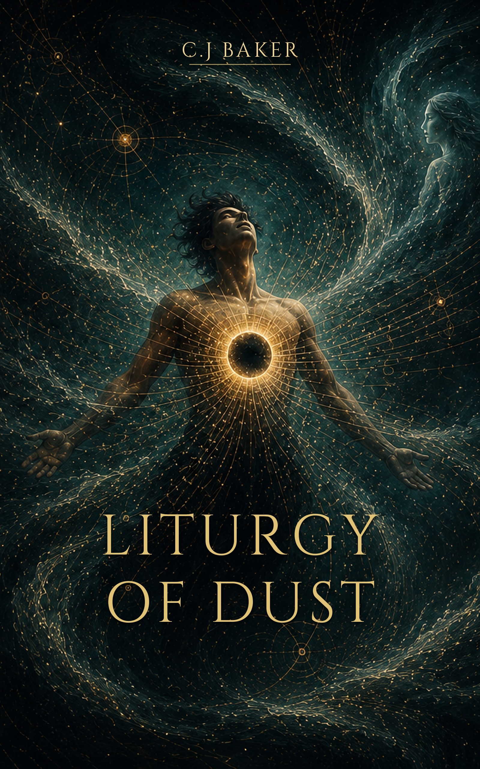 Liturgy of Dust cover with gold title typography.